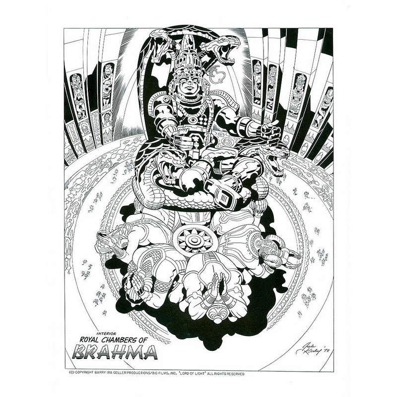 Illustration for article titled Lost Jack Kirby storyboards show the insane world that could have been Argo